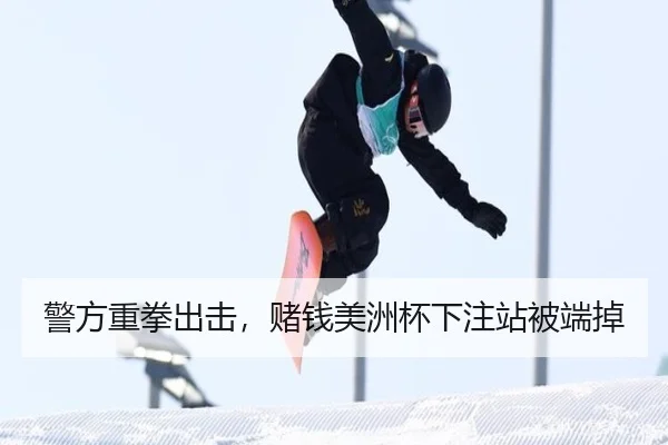 警方重拳出击，赌钱美洲杯下注站被端掉